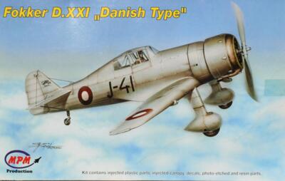 MPM 72544. Fokker D.XXI "Danish Type".