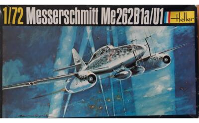 Heller 233. Messerschmitt Me 262 B1a/U1.