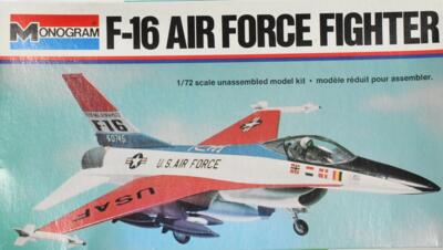 Monogram 5200. F-16 Air Force Fighter.