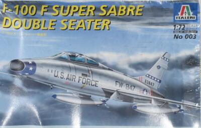 Italeri 003, F-100 F Super Sabre Double Seater.
