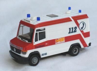 Herpa 043397. MB T2Vario RTW. Redningsvogn.