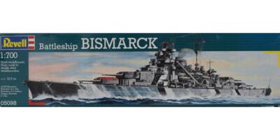 Revell 05098. BISMARCK. Slagskib.