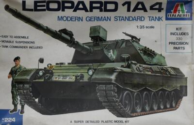Italaerei 224 B. LEOPARD 1A4.