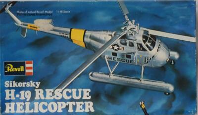 Revell H-173 B. Sikorsky H-19 Rescuie Helicopter,