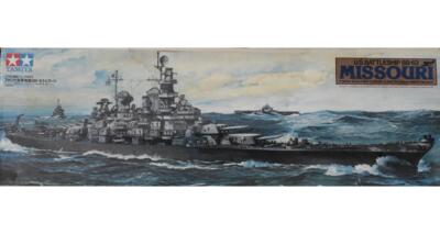 Tamiya 7308 B. U.S. BATTELSHIP BB-63 MISSOURI.