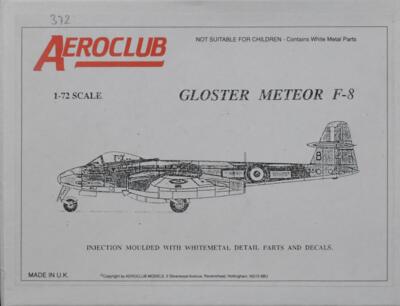 Aeroclub B. Gloster Meteor F-8.