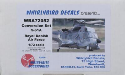 Whirlybird Decals WBA 72052. Conversion Set S-61A