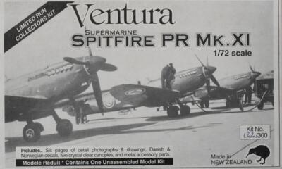 Ventura 122/300. Supermarine Spitfire PR Mk.XI.