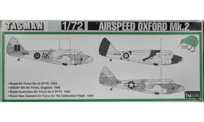 Tasman Model Products  No. TM105 B. Airspeed Oxford Mk.2