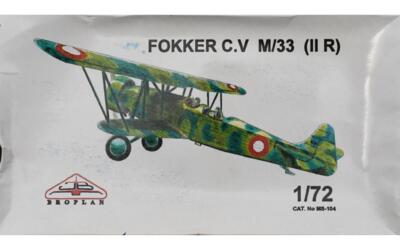 Broplan. Fokker C,V, M/33 (II R)