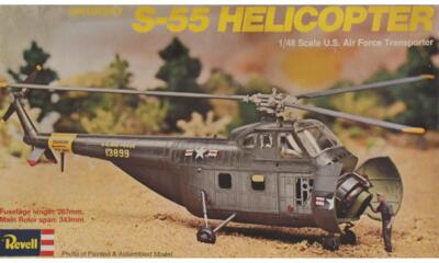 Revell H-214 B, Sikorsky S-55 Helicopter.