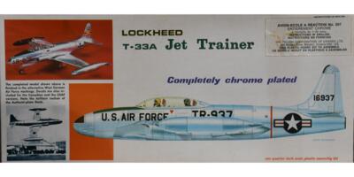 Testor HAWK 207. B- LOCKHEED T-33A Jet Trainer.