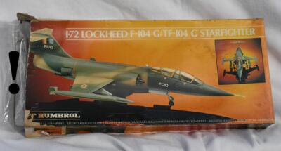 Heller 80273 OX B. Lockheed F-104 G/TF-104 G Starfighter.
