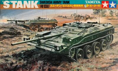 Tamiya MS103-450. Swedish "S" tank.