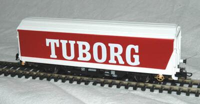 Electrotren 1640K. DSB Ølvogn. TUBORG.