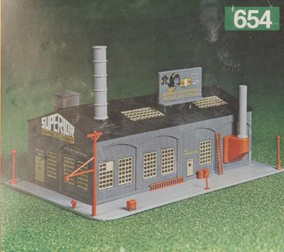 Heljan 654. Fabrik.