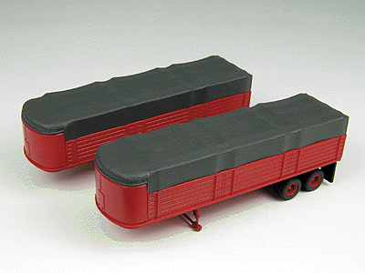 Mini Metals. 31131. Fruehauf "Covered Wagon" Trailer. 2 stk.