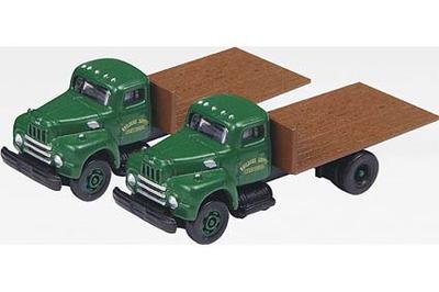 Mini Metals. 50256. IH R-190. Flat Bed Truck. Builders Supply. 2