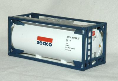 Walthers 1953. Tank container. seaco.