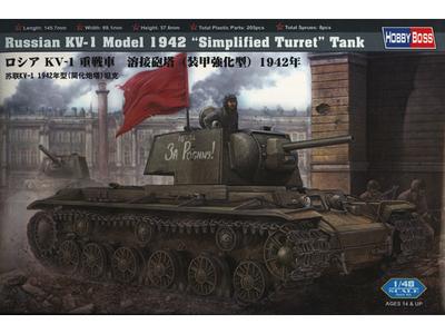Hobby Boss 84812. WWII USSR KV-1 Kampvogn.