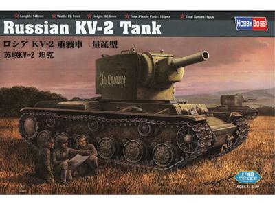 Hobby Boss 84816. WWII USSR KV-2 Kampvogn.