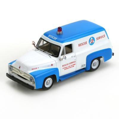 Athern 26486. 1955 Ford F-100. Panel Truck. Cevil Defense.