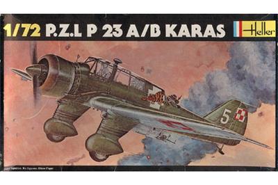 Heller 247. P.Z.L. P 23 A/B KARAS.