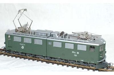 Bemo 1254 111. Rh.B. Ge 6/6. Elektrisk lokomotiv.