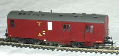 Heljan 5016 . DSB DH 5314. Postvogn.