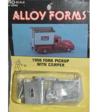 Alloy Forms 2042. 1956 Ford Pickup weith Camper.