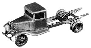 Wheel Works 108. 1934 Ford Lastvogns chassis.