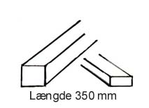 Evergreen Scale Models 8608. 10 stk. Plastik strip 1,6 x 2,25 mm