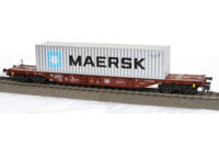 Fleischmann 5245 K. 31 80 455 6 002-1 RIV DB Sgns med container MAERSK.
