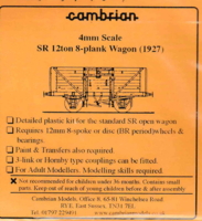 Cambrian 1379. SR 12ton 8-Plank Wagon.