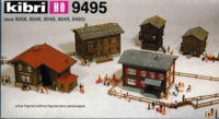 Kibri 9495. Bondegårde og beboelseshus i Alperne. TILBUD
