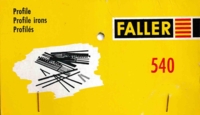 Faller 540. Stålbjælker og knudeplader.
