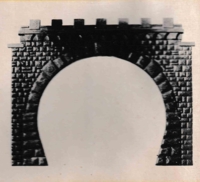 Quick 581. Tunnelportal. Dobbeltspor. 2 stk.