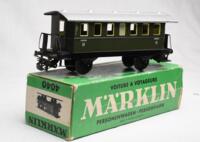 Märklin 4040 B grøn karton. Personvogn.