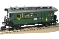 Fleischmann 5065 B. Personvogn med pak- og postafdeling.