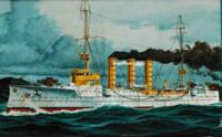 Revell 05039. SMS EMDEN. Let krydser.