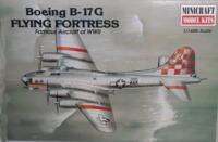 Minicraft Model Kits 14401. Boeing B-17G Flying Fortress.