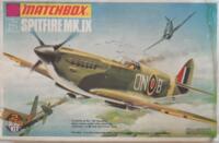 Matchbox PK-2 Early box. (Lok 7). Spitfire Mk.IX.
