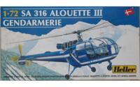 Heller 80286 (Loc 7). Alouette III.