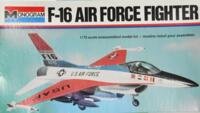 Monogram 5200. F-16 Air Force Fighter.