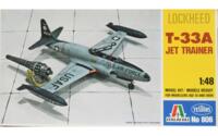 Italeri 806. LOCKHEED T-33A JET TRAINER.
