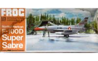 Frog F280. North American F-100D Super Sabre. Royal Danish Airforce.