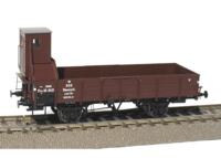Dekas DK-873040. DSB PFR  14 525. Åben godsvogn med bremsehus.