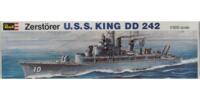 Revell H-453 B. USS King DD 242. Destryer.