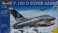Revell 04604. F-100 D SUPER SABRE.