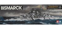 Tamiya 78013 B. BISMARCK. Tysk slagskib.